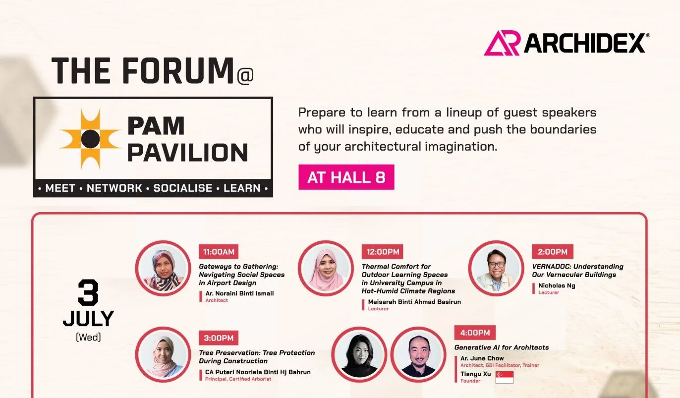 ARCHIDEX 2024 · The Forum @ PAM Pavilion, KLCC