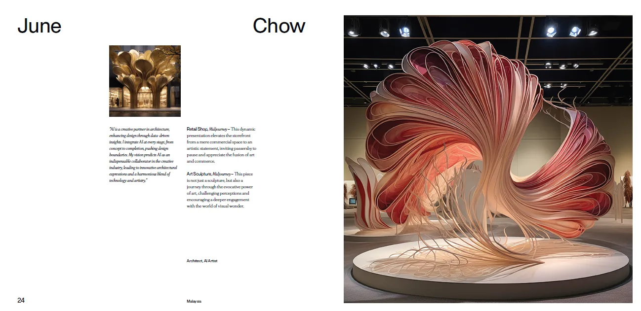 Ahead of the Lens Book feature spread