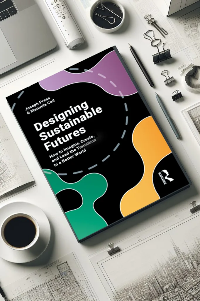 Designing Sustainable Futures Book feature spread