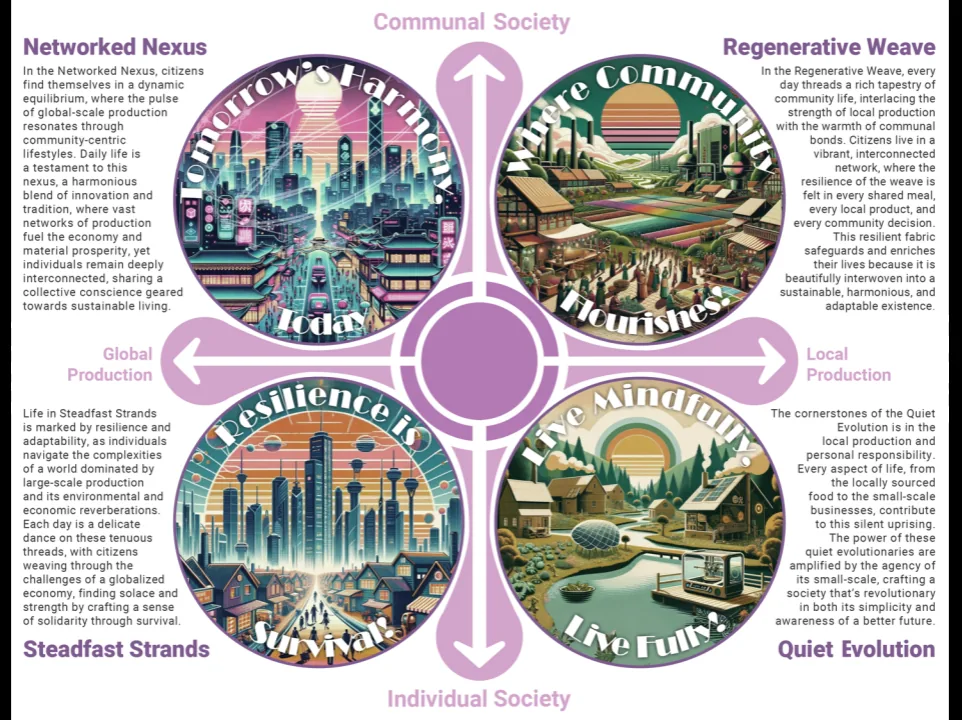 Designing Sustainable Futures Book feature spread
