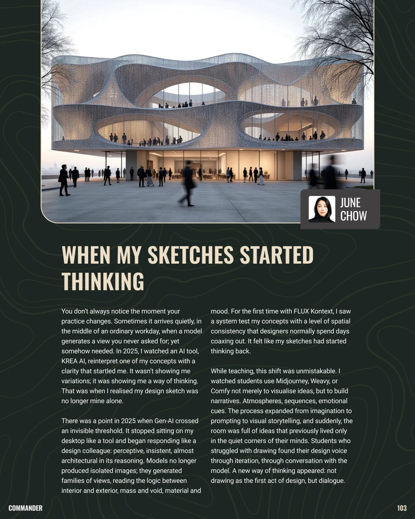 Generative AI Dispatch Book 2025 feature spread